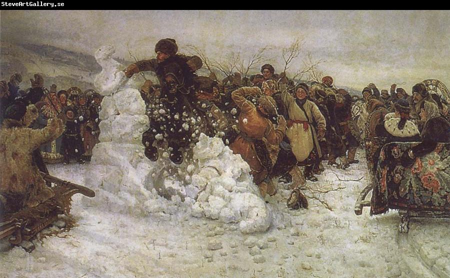 Vasily Surikov The Taking of the Snow